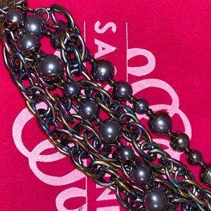 Sassy Jones VP Bracelet - Gray Rainbow